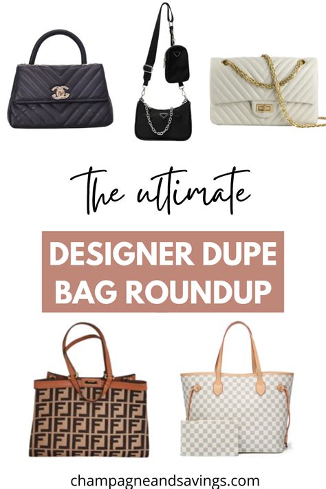 luxury bag dupes amazon|knock off designer tote bags.